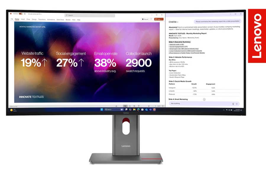 Lenovo Campus ThinkVision Curved Ultrawide Monitore P34WD T34WD P40WD