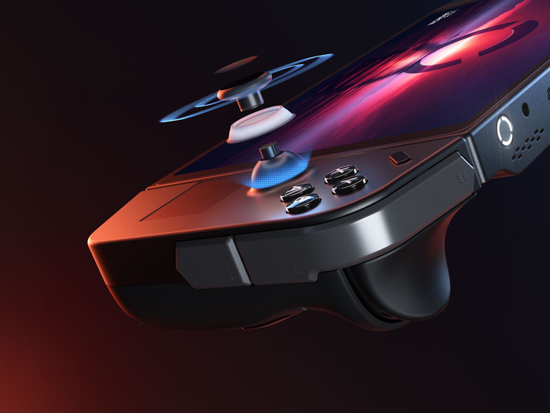 Lenovo Legion Go Handheld Steuerung