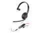 Preview: Poly Blackwire 5210 - Headset - 3,5 mm Stecker, US