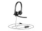 Preview: Logitech USB Headset H570e - Headset - On-Ear hint hinten