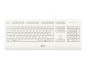 Preview: Logitech K280e - Tastatur - USB - Deutsch - weiß l links