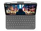 Preview: Logitech Slim Folio - Tastatur und Foliohülle hint hinten