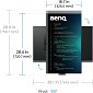 Preview: BenQ RD320UA - LED-Monitor - 4K - 80 cm (31.5") - rechts