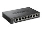 Preview: D-Link DGS 108 - Switch - 8 Anschlüsse - unmanaged hinten