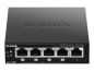 Preview: D-Link DGS 1005P - Switch - 5 Anschlüsse  hinten hinten