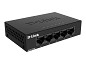 Preview: D-Link DGS 105GL - Switch - 5 Anschlüsse - unmanag hinten
