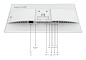 Preview: Lenovo L24D-4C Computerbildschirm 60,5 cm (23.8") vorn rechts
