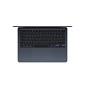 Preview: APPLE MacBook Air Midnight 34,5cm (13,6") M5 16GB hinten