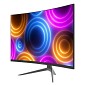 Preview: LC-Power LC-M27QC - LCD-Monitor - Gaming - gebogen links