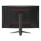 Preview: LC-Power LC-M27QC - LCD-Monitor - Gaming - gebogen rechts