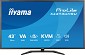 Preview: iiyama ProLite X4373UHSU-B2 - 108 cm (42.5") 3840 x 2160 Pixel 4K 4