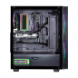 Preview: Hyrican GAMEMAX Black Hole 7636 – AMD Ryzen 5 7500 hinten