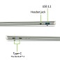 Preview: Acer Notebook Swift Air 14 SFA14-I31 SFA14-I31-51H hinten