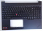 Preview: C-Cover/Oberschale Tastatur DE (Backlight) ThinkPad E16 Gen 3 (Ty 327