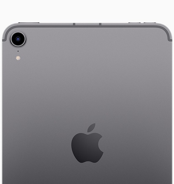 Apple iPad mini 6 64GB, 5G, Space Grau hinten hinten