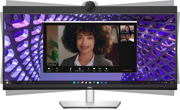 DELL P Series P3424WEB Computerbildschirm 86,7 cm vorn rechts