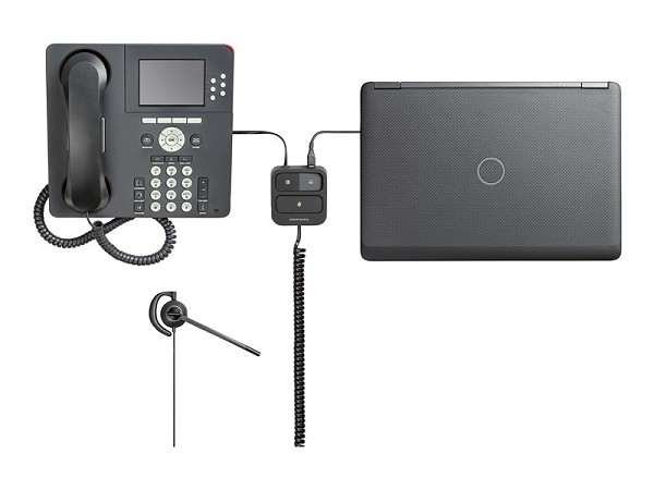 Poly EncorePro 530 - Headset - Quick Disconnect  o oben
