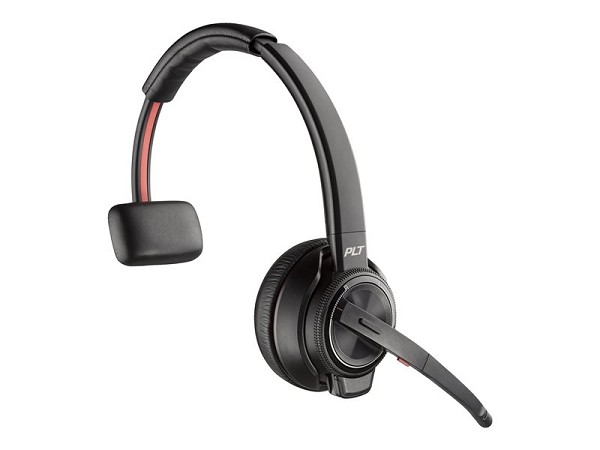 Poly Savi 8210 UC DECT - Headset - Adapter USB-A v