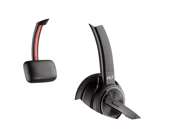 Preview: Poly Savi 8210 UC DECT - Headset - Adapter USB-A v rechts