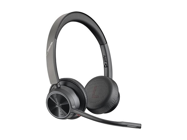 Preview: Poly Voyager 4320-M - Headset - Adapter USB-A via rechts