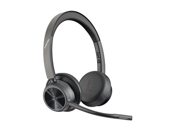 Preview: Poly Voyager 4320-M - Headset - Adapter USB-A via rechts