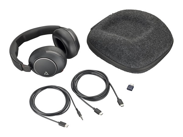 Poly Voyager Surround 80 UC - Headset - Adapter US außen