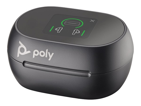 Preview: Poly Voyager Free 60+ - True Wireless-Kopfhörer mi hinten