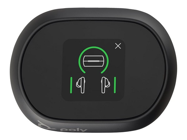 Poly Voyager Free 60+ - True Wireless-Kopfhörer mi außen
