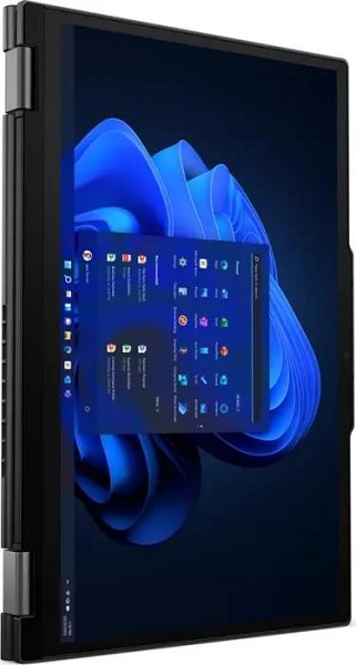 Lenovo Campus ThinkPad X13 Yoga G4 Deep Black, i5-1335U, 32G vorn rechts