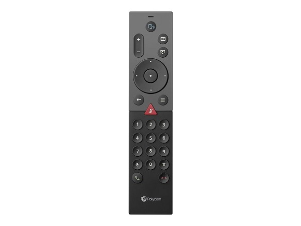 Poly Videokonferenzsystem-Fernsteuerung - Schwarz
