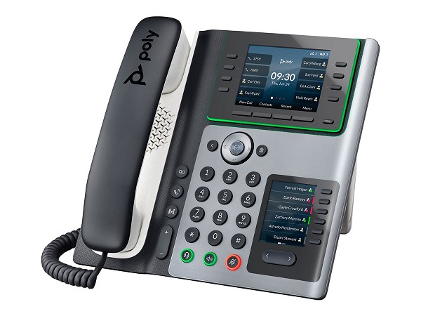 Poly Edge E450 - VoIP-Telefon mit Rufnummernanzeig