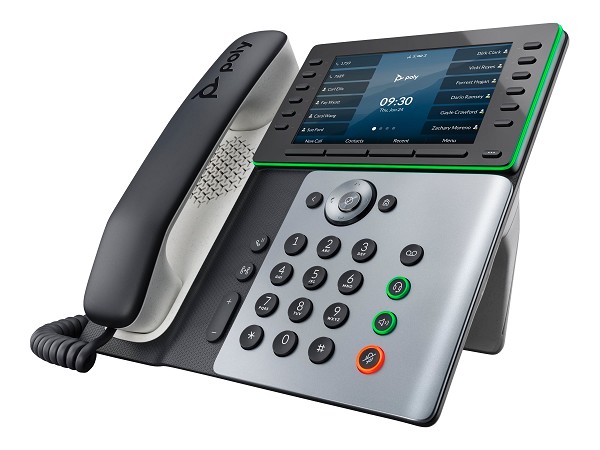 Poly Edge E550 - VoIP-Telefon mit Rufnummernanzeig