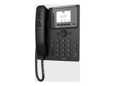 Poly - Wandbefestigung für Tischtelefon  vorne