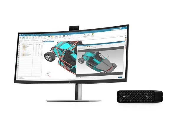 Preview: HP Workstation Z2 G1i - Mini - Core Ultra 7 265 2. hinten