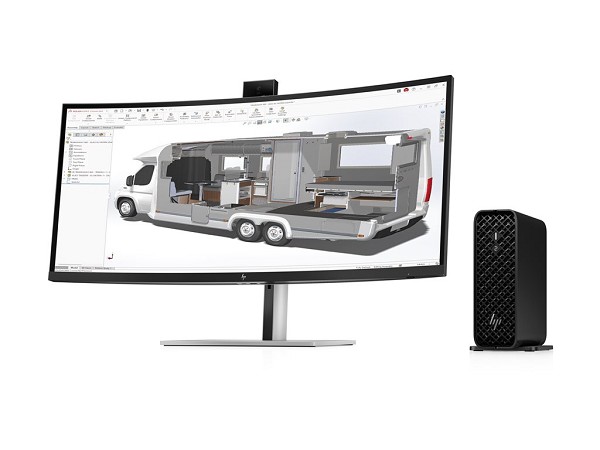 HP Z2 Mini G1i Workstation, Mini-Workstation, Intel Core Ult vorn links