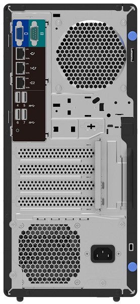 Preview: Lenovo ThinkSystem 7DF31001EA Server 960 GB Tower rechts