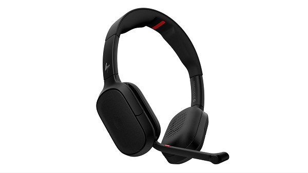 HP Poly Focus 625 Stereo Bluetooth Headset, ANC, 4 Noise-Can unten