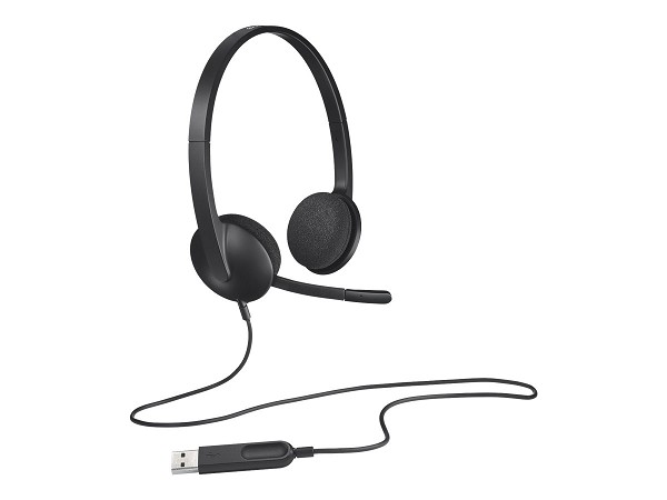 Preview: Logitech USB Headset H340 - Headset - On-Ear recht rechts