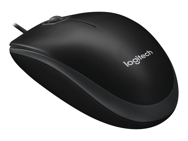 Logitech B100 - Maus - rechts- und linkshändig vor