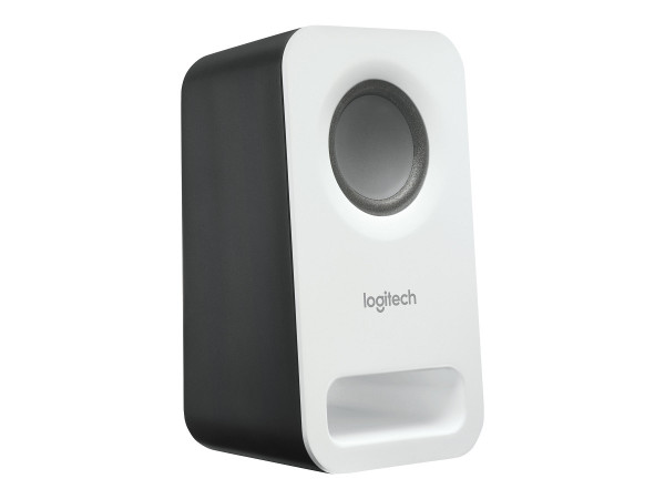 Preview: Logitech Z150 - Lautsprecher - weiß links links
