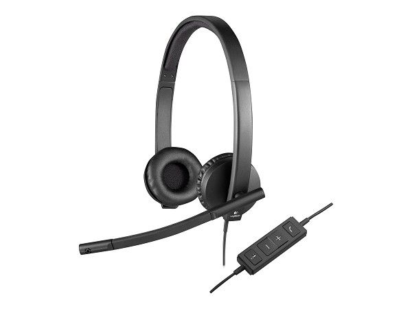 Logitech USB Headset H570e - Headset - On-Ear vorn