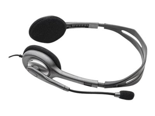Preview: Logitech Stereo H111 - Headset - On-Ear - kabelgeb hinten