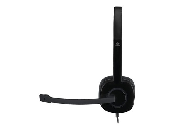 Preview: Logitech Stereo H151 - Headset - On-Ear - kabelgeb hinten