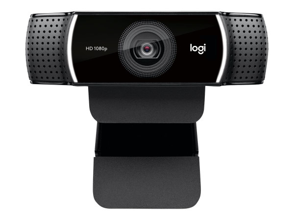 Preview: Logitech HD Pro Webcam C922 - Webcam - Farbe recht rechts