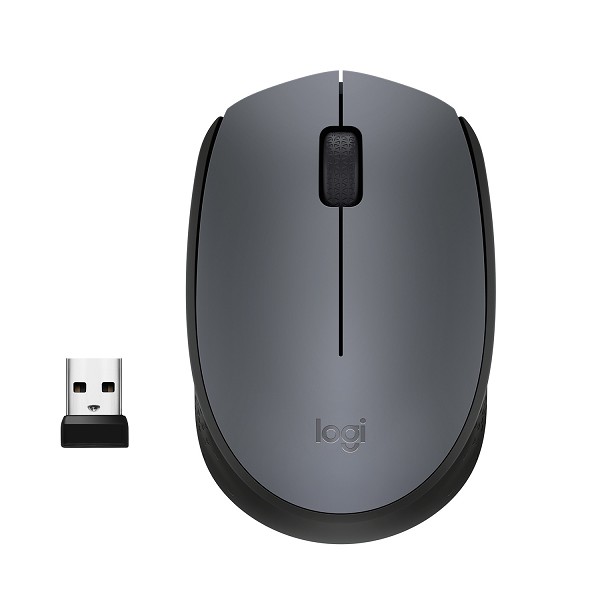 Preview: Logitech M170 - Maus - kabellos - 2.4 GHz - kabell hinten