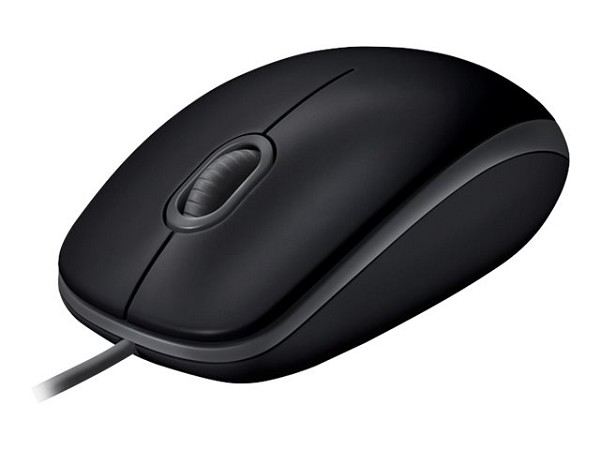 Logitech B110 Silent - Maus - rechts- und linkshän