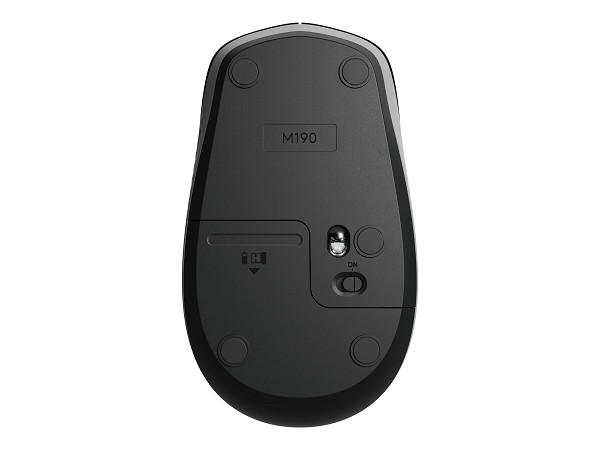 Preview: Logitech M190 - Maus - optisch - 3 Tasten - kabell hinten
