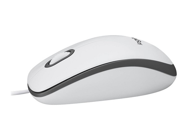 Preview: Logitech M100 - Maus - Full-Size - rechts- und lin hinten
