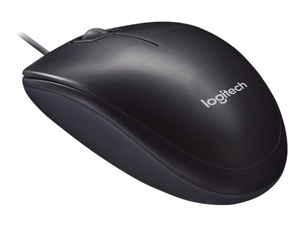 Preview: Logitech M90 - Maus - rechts- und linkshändig hint hinten