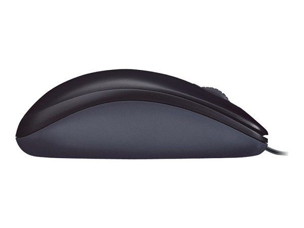 Logitech M90 - Maus - rechts- und linkshändig oben oben